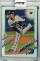 2021 Topps NPB オリックスバファローズ 山本由伸 Base Rainbow Foil(パラレル版) 099/150