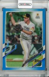 2021 Topps NPB 福岡ソフトバンクホークス C.スチュワート・ジュニア Base Blue Foil(パラレル版) 40/50
