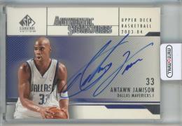 2003-04 Upper Deck SP Signature Edition Antawn Jamison Signatures #AJ Dallas Mavericks