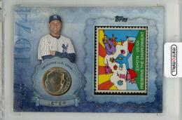 2015 TOPPS Birth Year Coin and Stamps Derek Jeter Dime #CS11【43/50】 New York Yankees