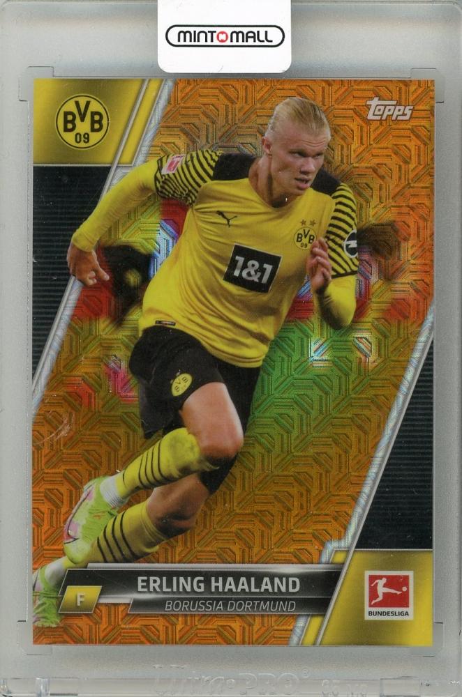 ミントモール / MINT 新宿店 / 2021-22 TOPPS Bundesliga Japan Edition Base Parallels  Orange Mojo Erling Haaland Borussia Dortmund 【02/25】