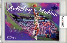 2021-22 Panini Court Kings Basketball Gary Payton Artistry in Motion Amethyst Parallel【92/99】 Seattle Supersonics