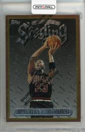 1996-97 TOPPS Finest Michael Jordan #50 B Chicago Bulls