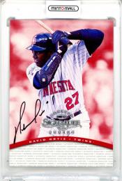 1997 Donruss Signature Series David Ortiz Autograph Card《やや難あり》 Twins
