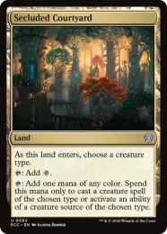 閑静な中庭　foil ４枚セット ミントモール / MINT GAMES MTG(東日本橋) / 【SPG】【JPN】《閑静な