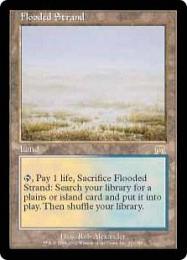 【ONS】【JPN】【Foil】《溢れかえる岸辺/Flooded Strand》NM-