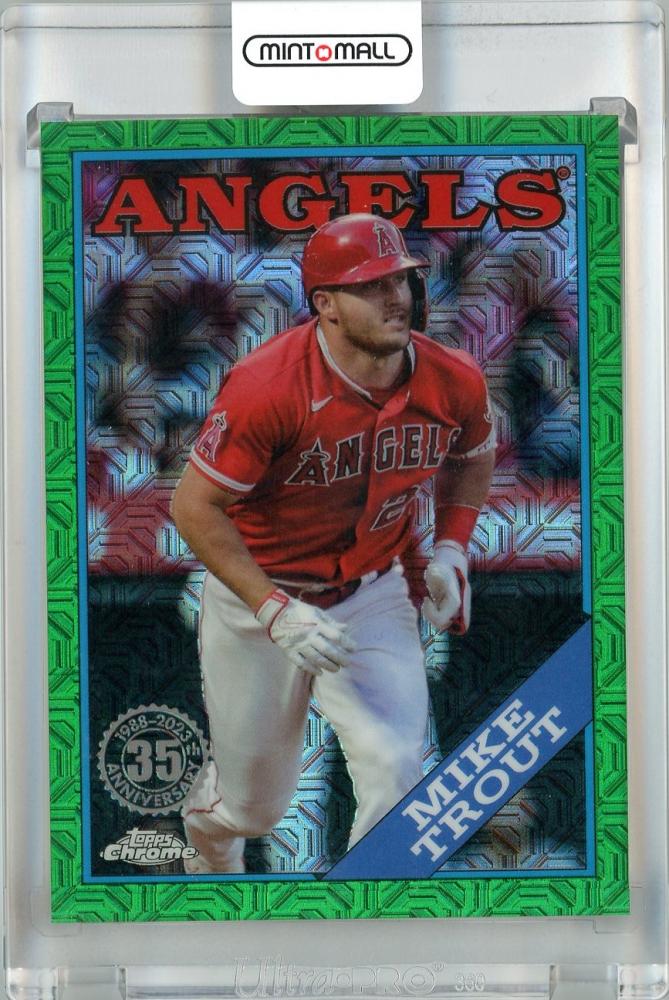 ミントモール / MINT 浦和店 / 2023 Topps Update Series Los Angeles Angels Mike Trout  1988 Topps Chrome Silver Pack Mojo Green(パラレル版) 07/99