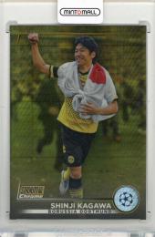 2022-23 TOPPS Stadium Club Chrome UEFA  Shinji Kagawa Gold Prism Refractors #78【19/50】 Borussia Dortmund