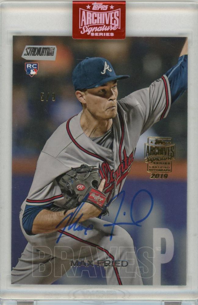 ミントモール / MINT 三宮店 / 2019 Topps Archives Signature Series Max Fried  Autographs 5/9