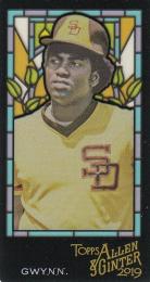 2019 Topps Allen and Ginter San Diego Padres Tony Gwynn VRip Cards Mini Stained Glass 399