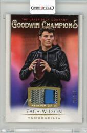 2021 UPPER DECK Goodwin Champions Memorabilia Premium Zach Wilson 【25/25】