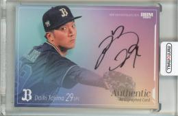 2025 BBM オリックス・バファローズ 田嶋大樹 直筆サインカード【10/67】