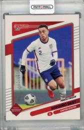 2021-22 Donruss Soccer Road to Qatar United States Sergino Dest Base Press Proof Purple(パラレル版) 163/199