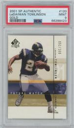 2001 UD SP Authentic Rookie Gold 100 #120 / LaDAINIAN TOMLINSON(San Diego Chargers) 【051/100】 [PSA9/MINT]