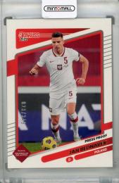 2021-22 Donruss Soccer Road to Qatar Poland Jan Bednare Base Press Proof Gold(パラレル版) 029/349