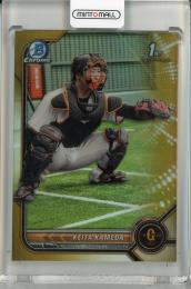 2022 Bowman Chrome NPB 亀田啓太 金パラレル【19/50】 読売ジャイアンツ