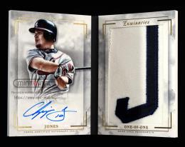 2018 Topps Luminaries #LBCCJ Chipper Jones Letter Booklets Patch Autograph【1/1】  (MSV#1676)