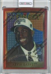 1995-96 Topps Finest Kevin Garnett #115 RC Minnesota Timberwolves