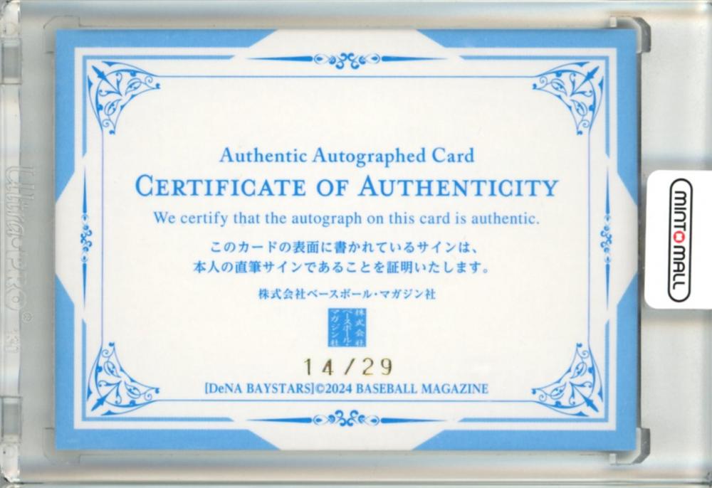 の 人気アイテムランキング ミントモール / MINT 立川店 / 2024 BBM 横浜DeNAベイスターズ その他