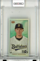 2023 TOPPS NPB 206 ベースボールカード  山本由伸 #127 Mini Base Parallel (裏面招き猫版)【6/7】 オリックス