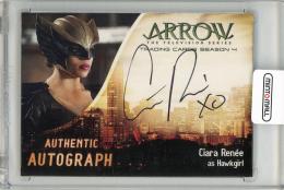 2017 CRYPTOZOIC Arrow Season Four Autographs #CR2 Ciara Renee as Hawkgirl