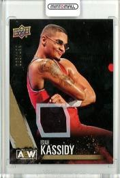 2021 Upper Deck AEW  Isiah Kassidy Memorabilia Gold #14 088/199