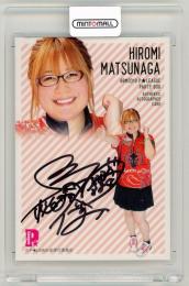 2018 BBM P☆LEAGUE カード&ミニ色紙セット PARTY BOX 松永裕美 直筆サインカード(通常版)【5/55】