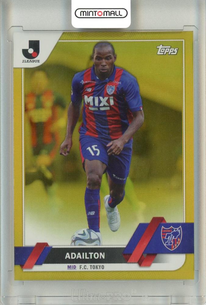 74/75アダイウトン FC東京 思い出深く Topps 2023 Jリーグ