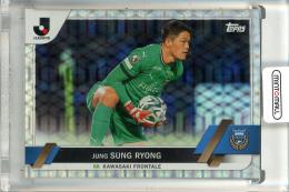 2023 TOPPS Jリーグ フラッグシップ 川崎フロンターレ チョン ソンリョン Silver Foil Parallel