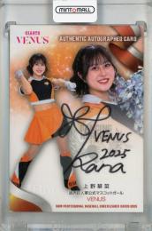 2025 BBM チアリーダー 上野華菜 直筆サインカード【53/90】 VENUS