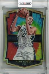 2015-16 Panini Select Utah Jazz Rudy Gobert  Base Premier Level Tie Dye #149 18/25