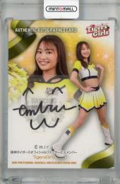 2025 BBM チアリーダー Emiru 直筆サインカード【56/90】 TigersGirls