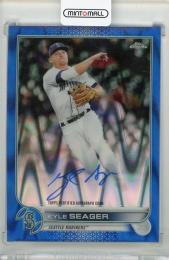 2022 TOPPS Chrome Kyle Seager Veteran Autographs Blue RayWave Refractors #CVAKS【140/150】 Seattle Mariners