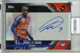 Topps Jリーグ フラッグシップ 2024 トーマス デン 直筆サインカード Black Foil【04/10】 アルビレックス新潟