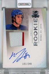2009-10 Upper Deck The Cup  Michael Del Zotto Jersey Auto RC #126 ※角つぶれ、白かけ、汚れあり 101/249