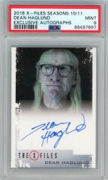2018 RITTENHOUSE X-Files Seasons 10 and 11 Autographs(Archives Box Exclusive) Dean Haglund as Richard "Ringo" Langly Variant 【PSA9】