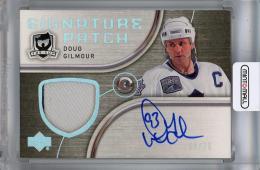 2005-06 Upper Deck The Cup  Doug Gilmour Signature Patches #SPDG ※白かけあり 30/75