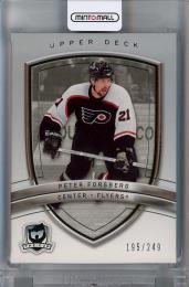 2005-06 Upper Deck The Cup  Peter Forsberg Base #74 ※角欠けあり 195/249