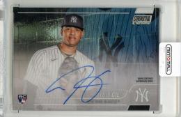 2022 TOPPS Stadium Club Chrome Luis Gil Autographs #SCCBALG New York Yankees