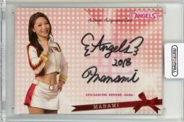 2018 BBM チアリーダー 華  MANAMI 直筆サインカード 10/60