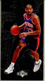 1995-96 Fleer NBA Jam Session Grant Hill Foil Co Rookie Of the Year Detroit Pistons