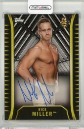 2018 Topps WWE NXT  Nick Miller Autographs #ANM