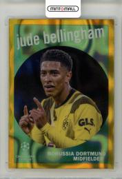 2022-23 TOPPS Chrome UEFA Club Competitions Jude Bellingham 1959 Topps Gold Lava Refractors #595 Borussia Dortmund