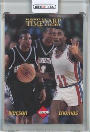 1999 EDGE Jersey City Allen Iverson/Isiah Thomas Hard Court Time Warp #TW6【27/12000】