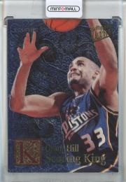1996-97 Fleer Ultra Grant Hill Scoring Kings Plus #8 Detroit Pistons
