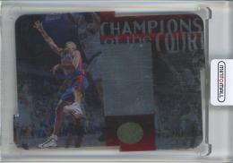 1995-96 Upper Deck SP Championship Grant Hill Champions of the Court Die Cuts #C8 Detroit Pistons