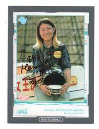 2017 BBM Shinig Venus シャイニングヴィーナス ボートレース 中村桃佳 金箔サインカード 27/80