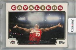 2008-09 Topps Lebron James #23 ※初期傷あり Cleveland Cavaliers