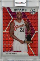 2019-20 Panini Mosaic Lebron James MVPs Mosaic Red #298 ※裏面初期傷あり Cleveland Cavaliers