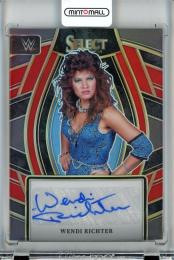 2024 Panini Select WWE Wendi Richter Red Prizm/Signature Selections/#SL-WDR【33/99】